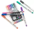 Długopisy żelowe metaliczne 6 kolorów KIDEA - tantis.pl