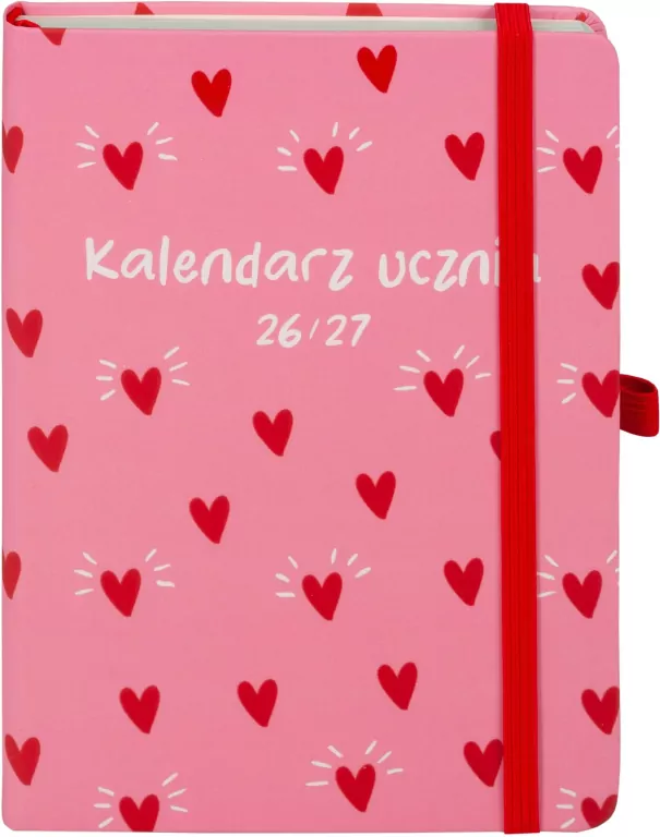 Kalendarz Ucznia 2026/27 B6 Serduszka - tantis.pl