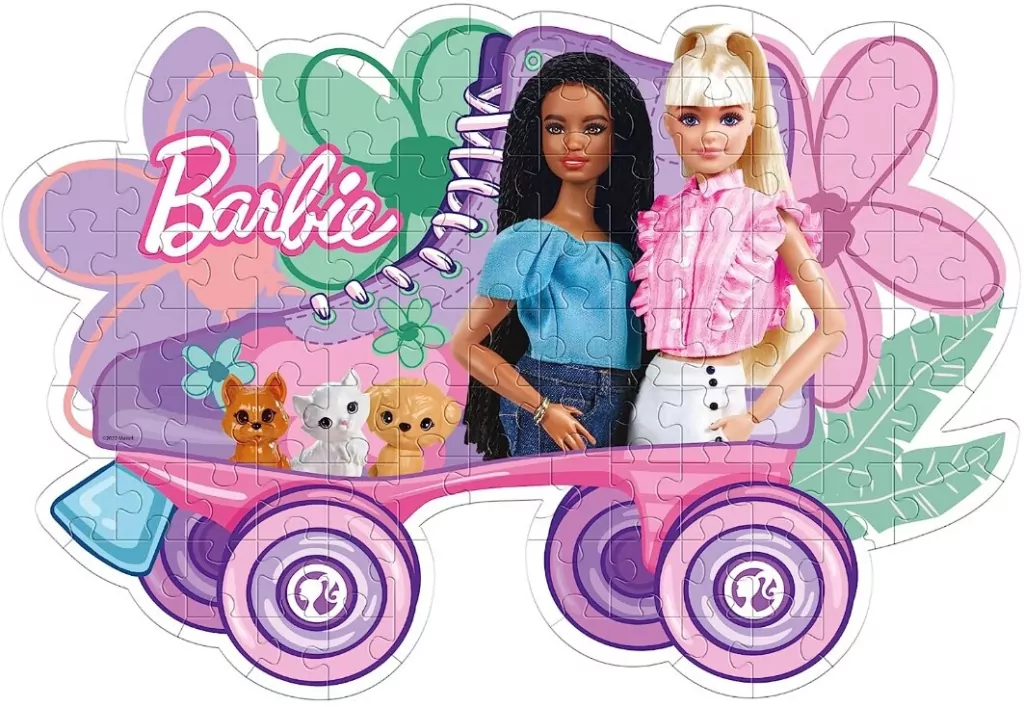 Puzzle 104 Wyjątkowa kolekcja Barbie - tantis.pl