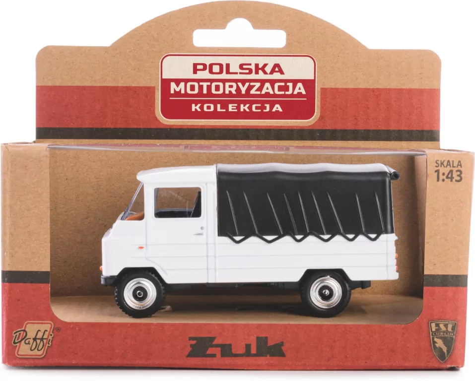 Kolekcja PRL - Żuk, skala 1:43 biały - tantis.pl