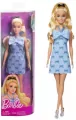 Barbie Fashionistas. Lalka w sukience niebieska - tantis.pl