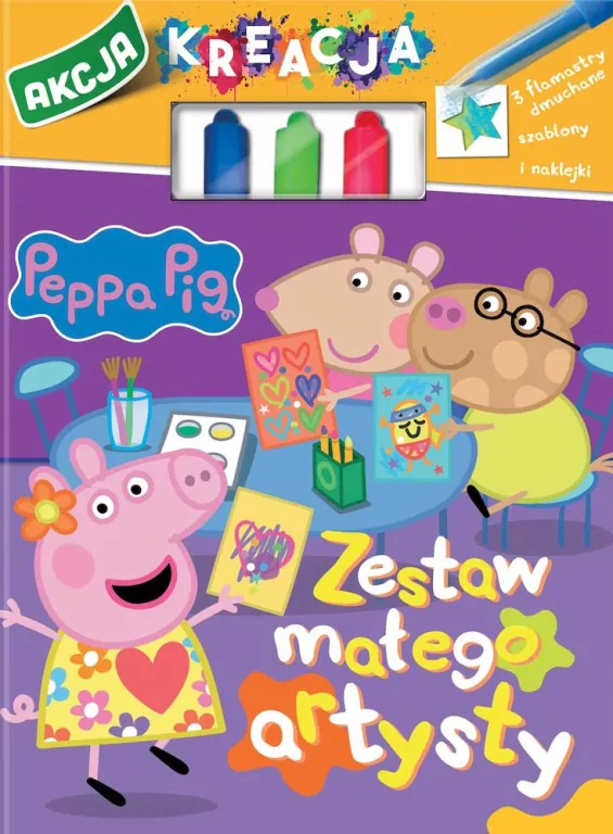 Peppa Pig. Zestaw małego artysty. Akcja Kreacja! cz. 1 - tantis.pl