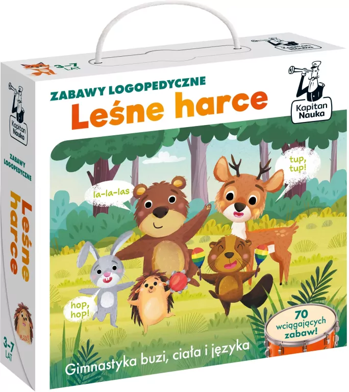 Zabawy logopedyczne. Leśne harce - tantis.pl