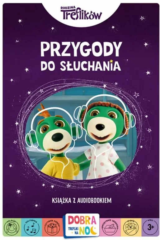 Przygody do słuchania. Rodzina Treflików. Książka + CD - tantis.pl