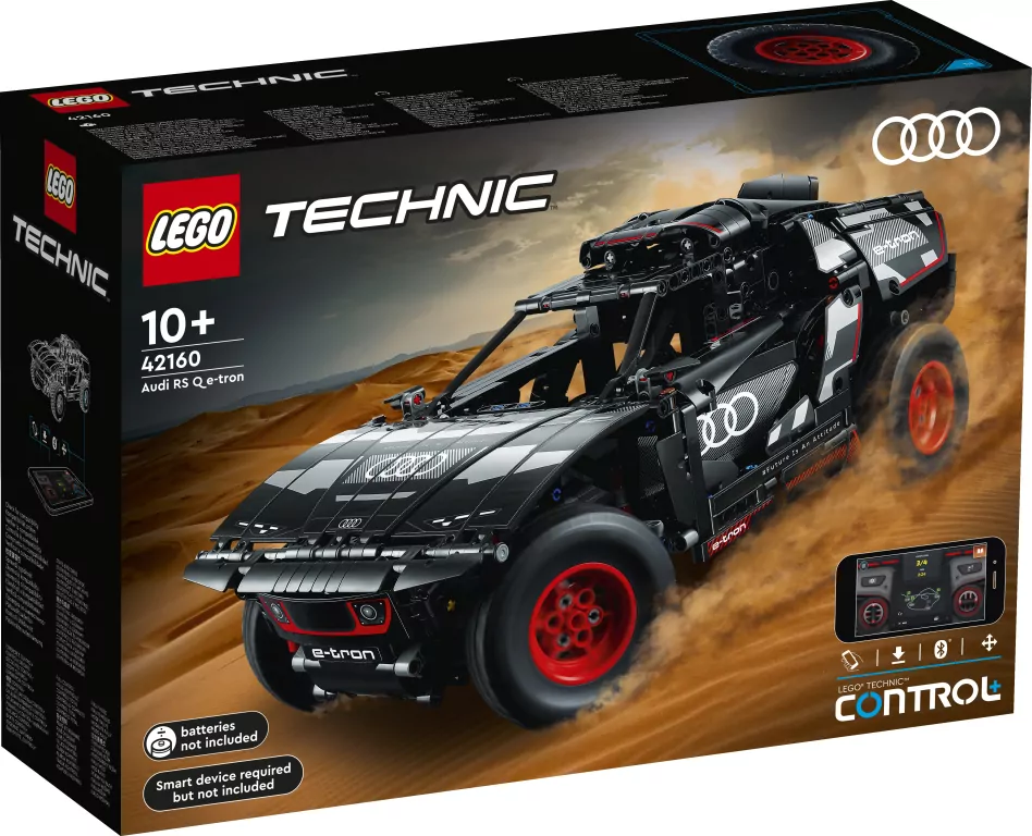 LEGO Technic. Klocki, Audi RS Q e-tron. 42160
