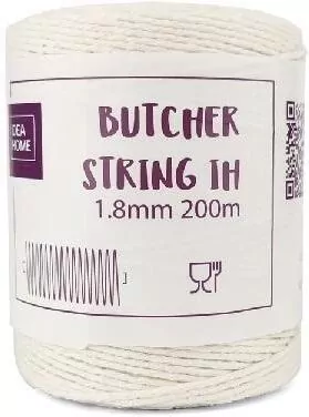Sznurek wędliniarski ih 1.8mm 200m biały - tantis.pl