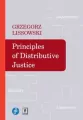 Principles of Didtributive Justice - tantis.pl