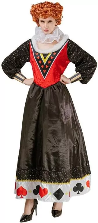 Strój dla dorosłych Dama Kier rozm. M - tantis.pl