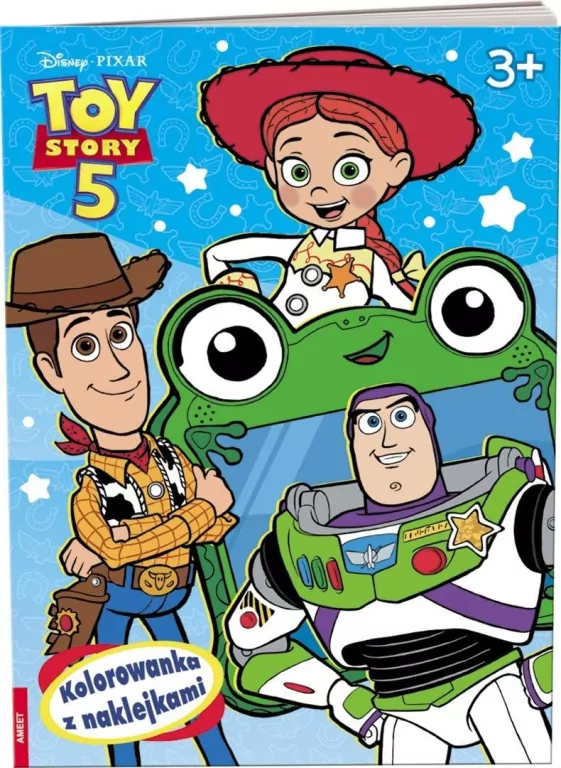Disney. Toy Story 5. Kolorowanka z naklejkami - tantis.pl