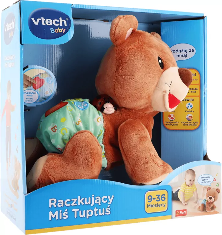 Raczkujący Miś Tuptuś - tantis.pl