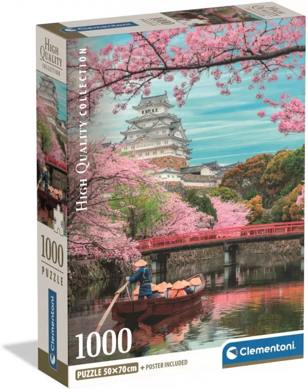 Puzzle 1000 Himeji Castle In Spring - tantis.pl