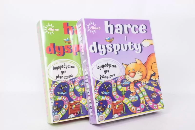 Abino. Harce i dysputy. Logopedyczna gra planszowa - tantis.pl