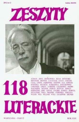Zeszyty literackie 118 2/2012 - tantis.pl