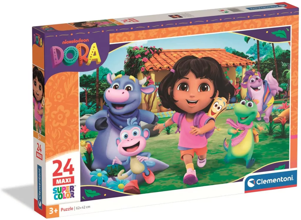Puzzle 24 Maxi Super Kolor Dora - tantis.pl
