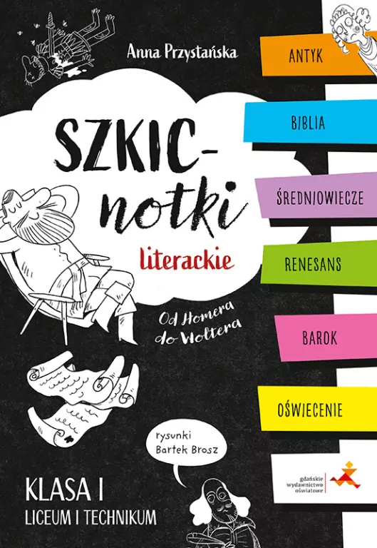 Szkicnotki literackie. Od Homera do Woltera - tantis.pl