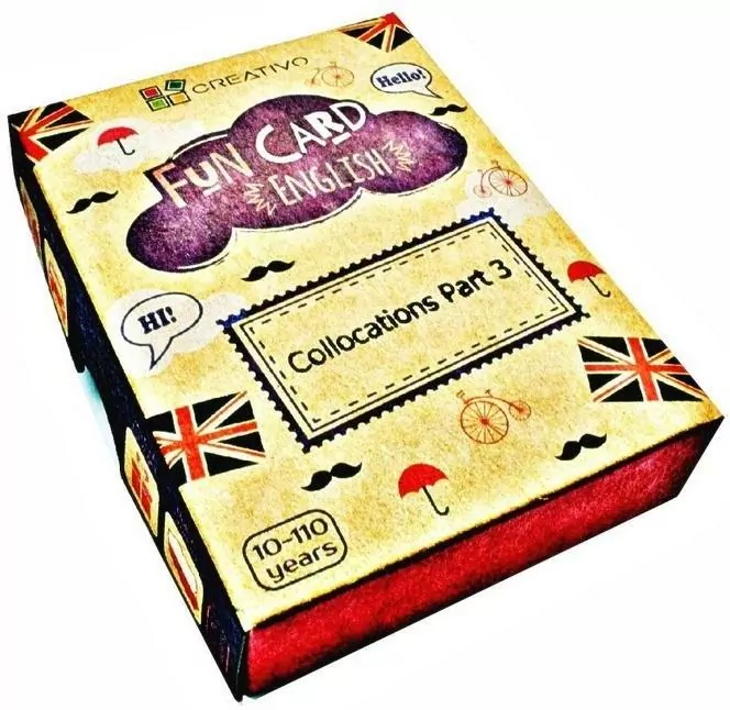 Fun Card English Collocations Part 3 CREATIVO - tantis.pl