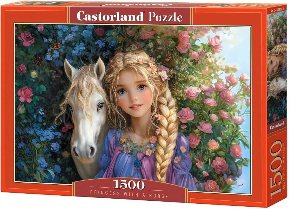 Puzzle 1500 Princess With A Horse - tantis.pl
