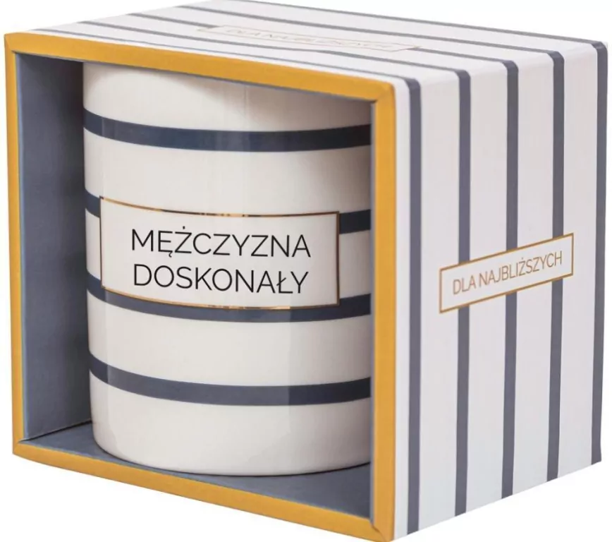 Kubek prezentowy - Mężczyzna Doskonały - tantis.pl