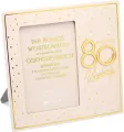 Ramka Moments Urodziny 80 Elite - tantis.pl