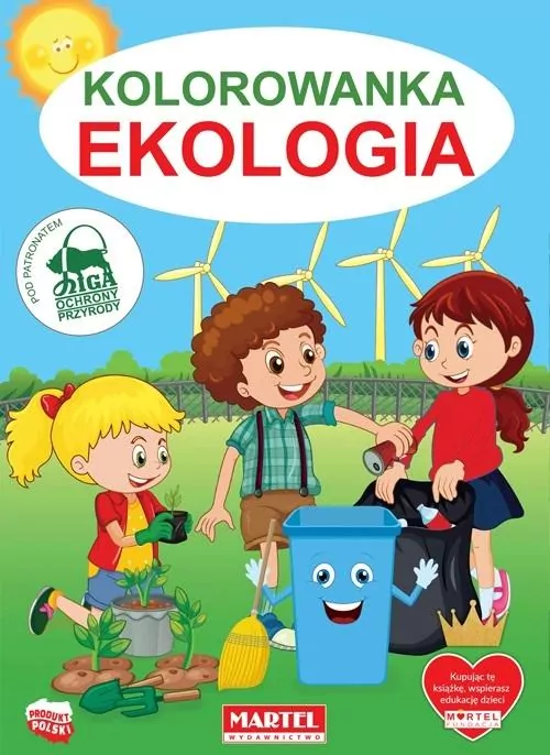 Ekologia. Kolorowanka - tantis.pl