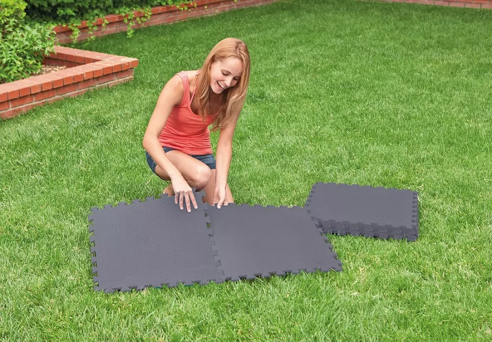 Mata ochronna pod basen 8x50x50cm. Puzzle 8szt - tantis.pl