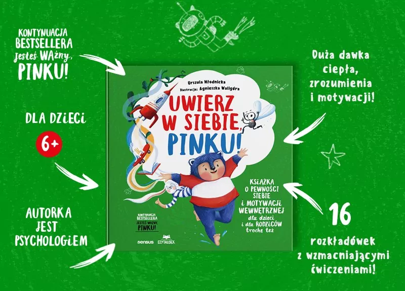 Uwierz w siebie, Pinku! Książka o pewności siebie - tantis.pl