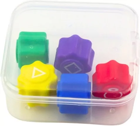 *****Kości gra GonggiHac.SquidGam.etui A5 A 64930 - tantis.pl