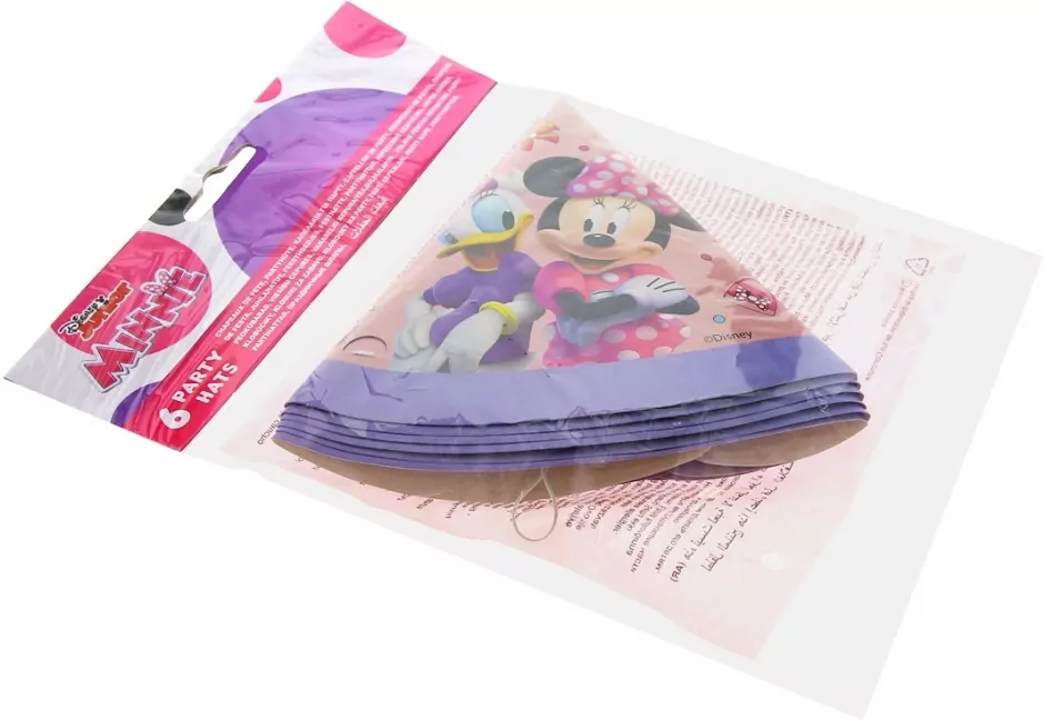 Czapeczki papierowe Minnie i Daisy Junior - tantis.pl