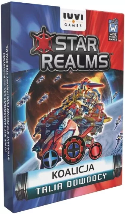 IUVI Games. Star Realms. Talia Dowódcy. Koalicja - tantis.pl