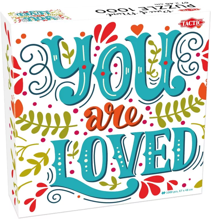 Puzzle 1000 "Piece of Mind" You are Loved - tantis.pl