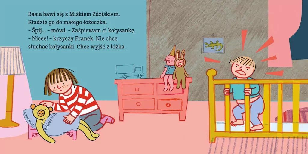 Franek i zasypianie. Basia - tantis.pl