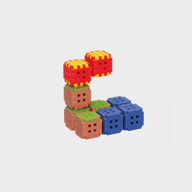 Marioinex Mini Waffle Green Blocks 70 el. - tantis.pl