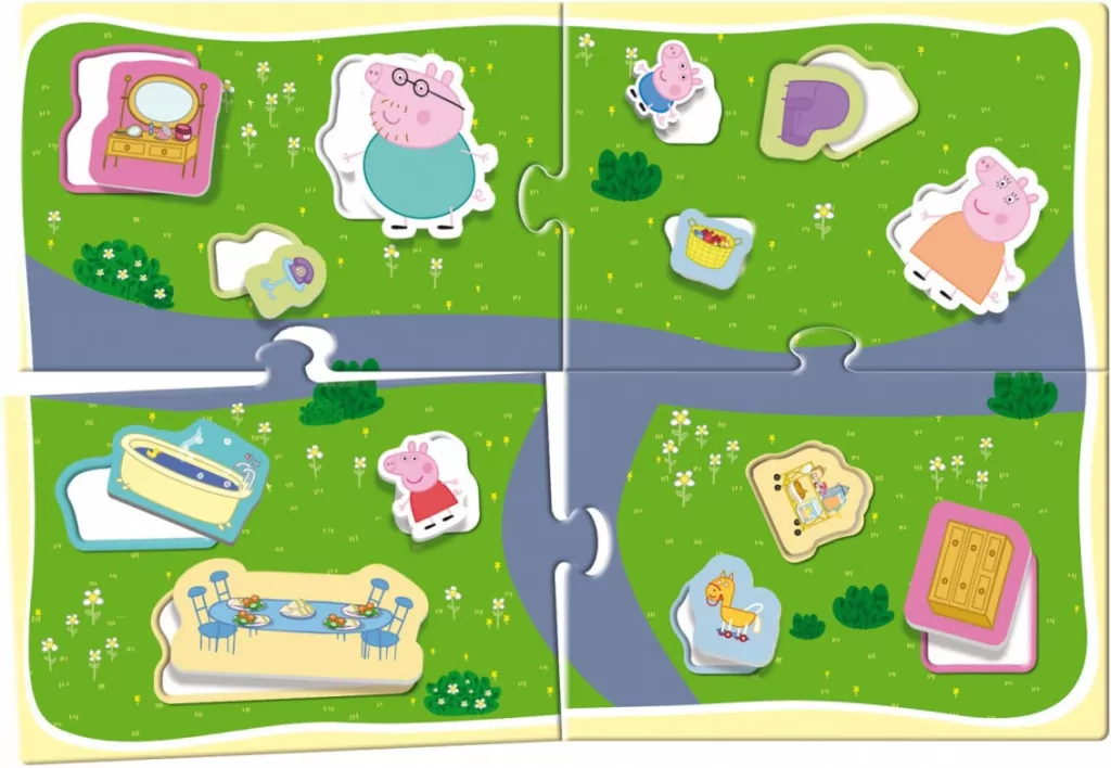Learning house 3D. Peppa Pig - tantis.pl