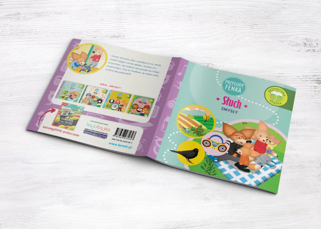 Słuch. Zmysły. Przygody Fenka - tantis.pl