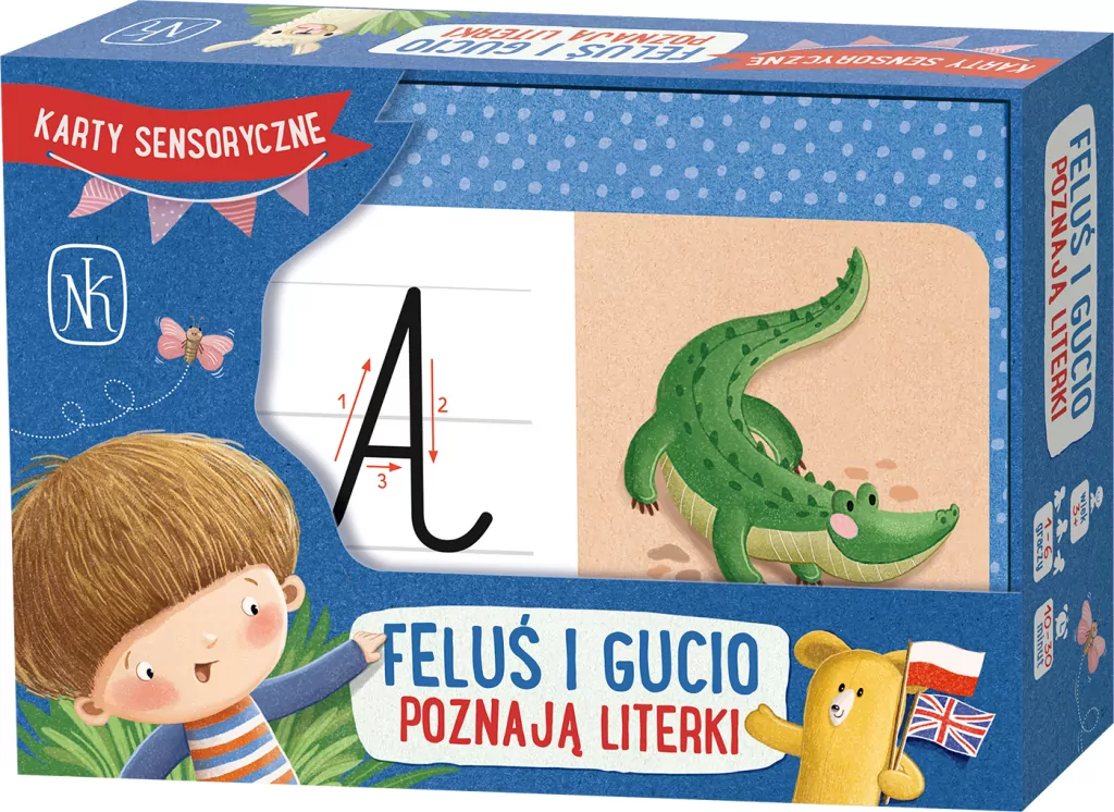 Feluś i Gucio poznają literki - tantis.pl