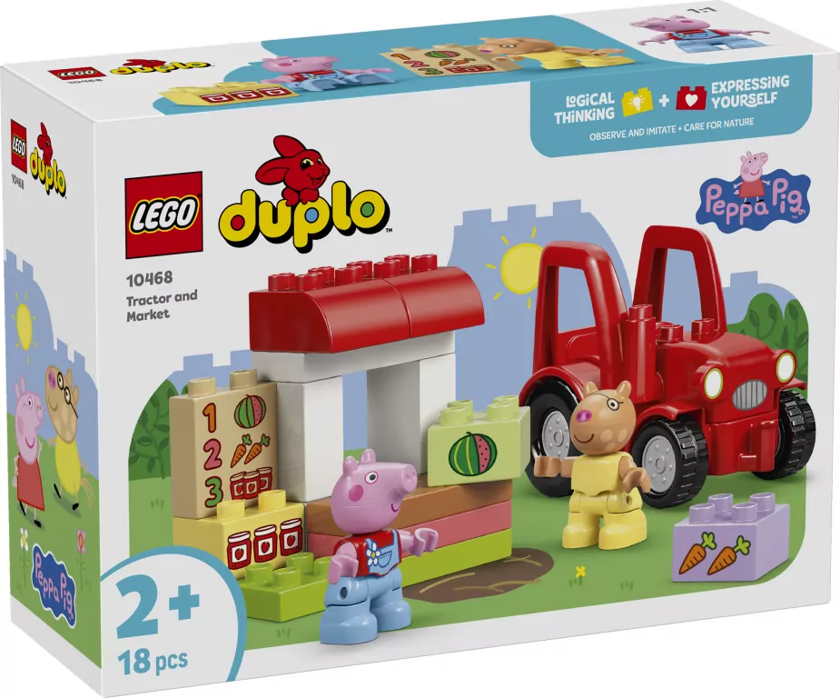 LEGO® Ciągnik i rynek 10468 - tantis.pl