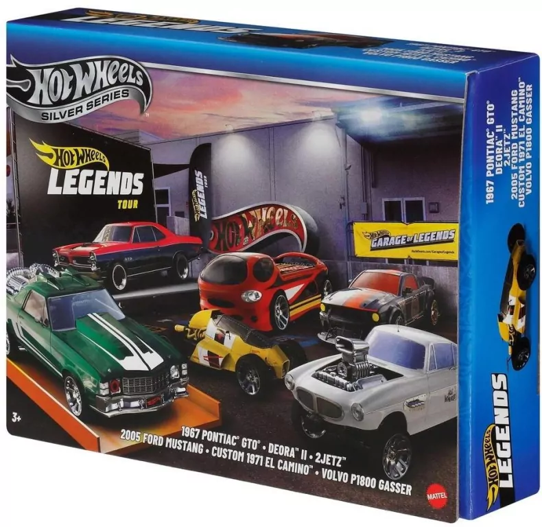 Hot Wheels Legends Samochody 1:64 6-pak - tantis.pl