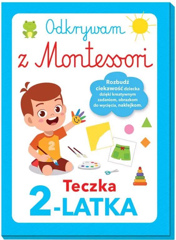 Odkrywam z Montessori. Teczka 2-latka - tantis.pl