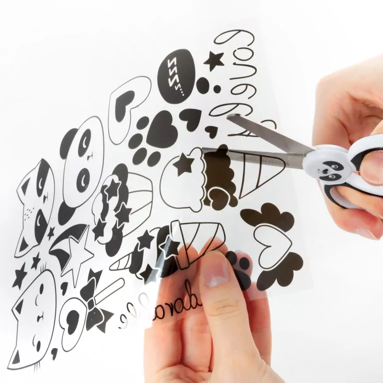 Klejowe szablony Metallic Art Sweet Kidea - tantis.pl