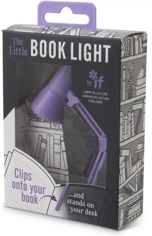 The Little Book Light. Lampka do książki liliowa - tantis.pl