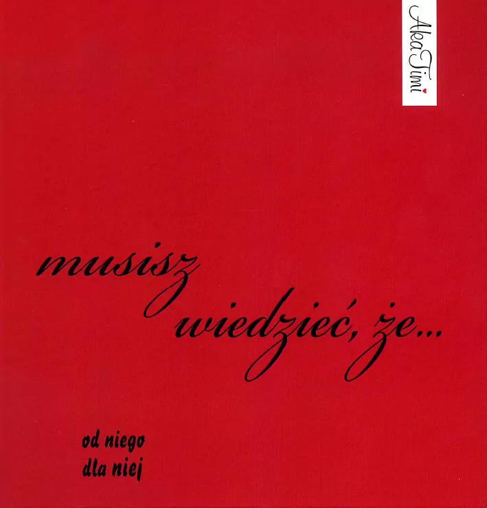 Musisz wiedzieć, że.. od niego dla niej (OT) - tantis.pl