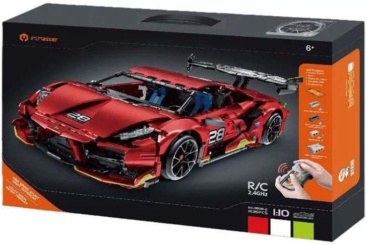 IM.MASTER RC super auto 1:10 czerw.9828-2 43968 - tantis.pl