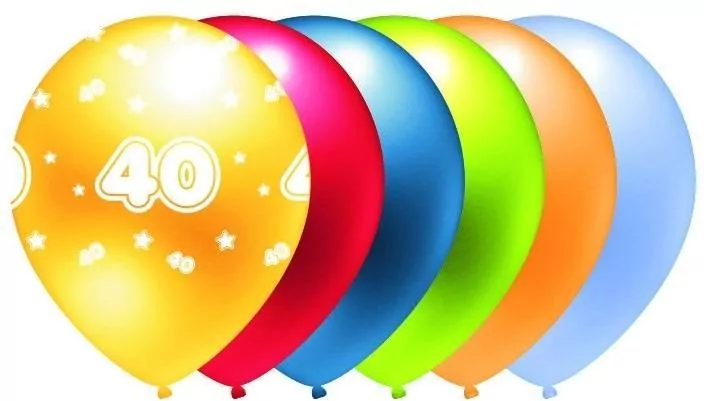 Balon 40 mix kolorów metalik - tantis.pl