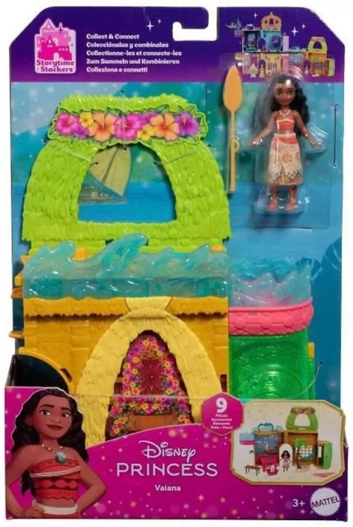 Disney Princess Storytime Stackers Chatka Vaiany - tantis.pl