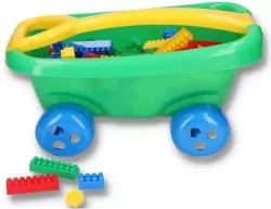 Wózek z klockami