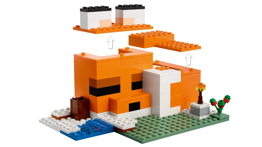 LEGO® Minecraft™. Siedlisko lisów. 21178 - tantis.pl