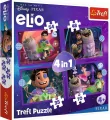 Puzzle 4w1 - Pozaziemskie misje Elio TREFL - tantis.pl