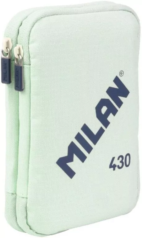 Piórnik 2 poz. z wyposaż. 430 1918 zielony MILAN - tantis.pl