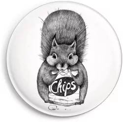 Magnes Wiewiórka z chipsami