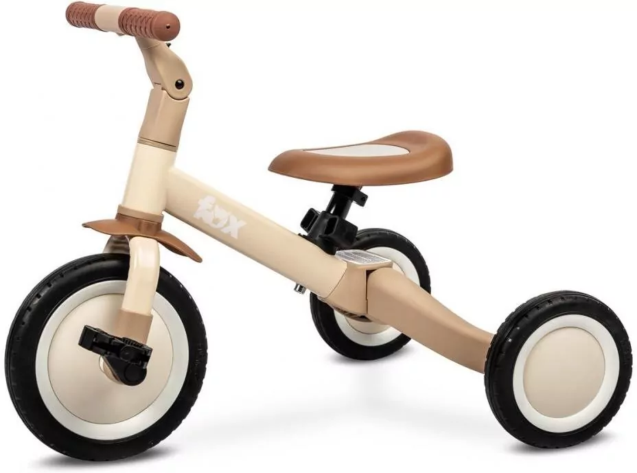 Rowerek trójkołowy Fox beige - tantis.pl